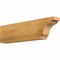 Ekena Millwork Pescadero Rough Sawn Rafter Tail, Western Red Cedar, 4"W x 8"H x 32"L RFT04X08X32PEC00RWR - alternate 1